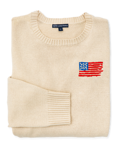 Old Glory Embroidered Sweater (Women's)