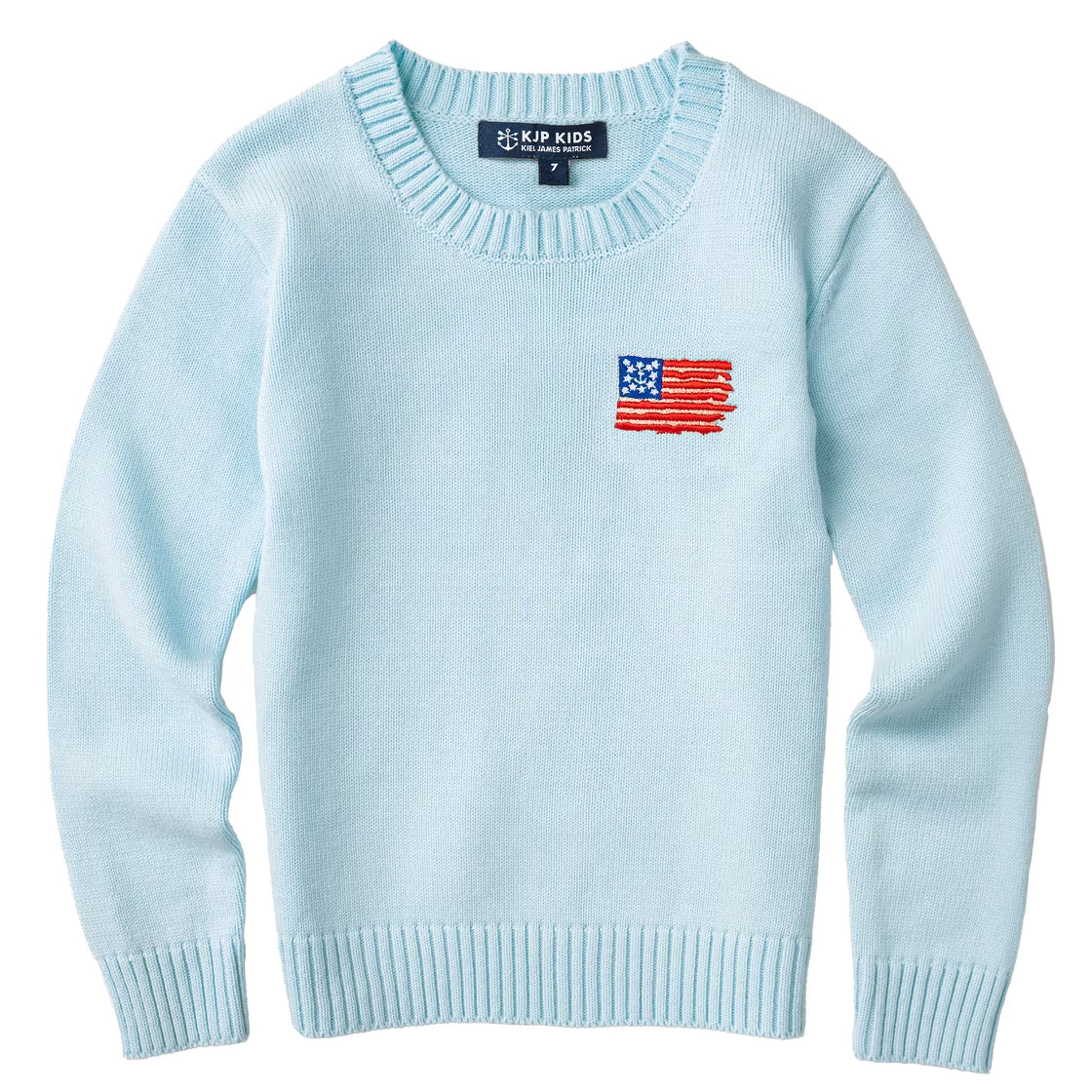 Old Glory Embroidered Kids Sweater
