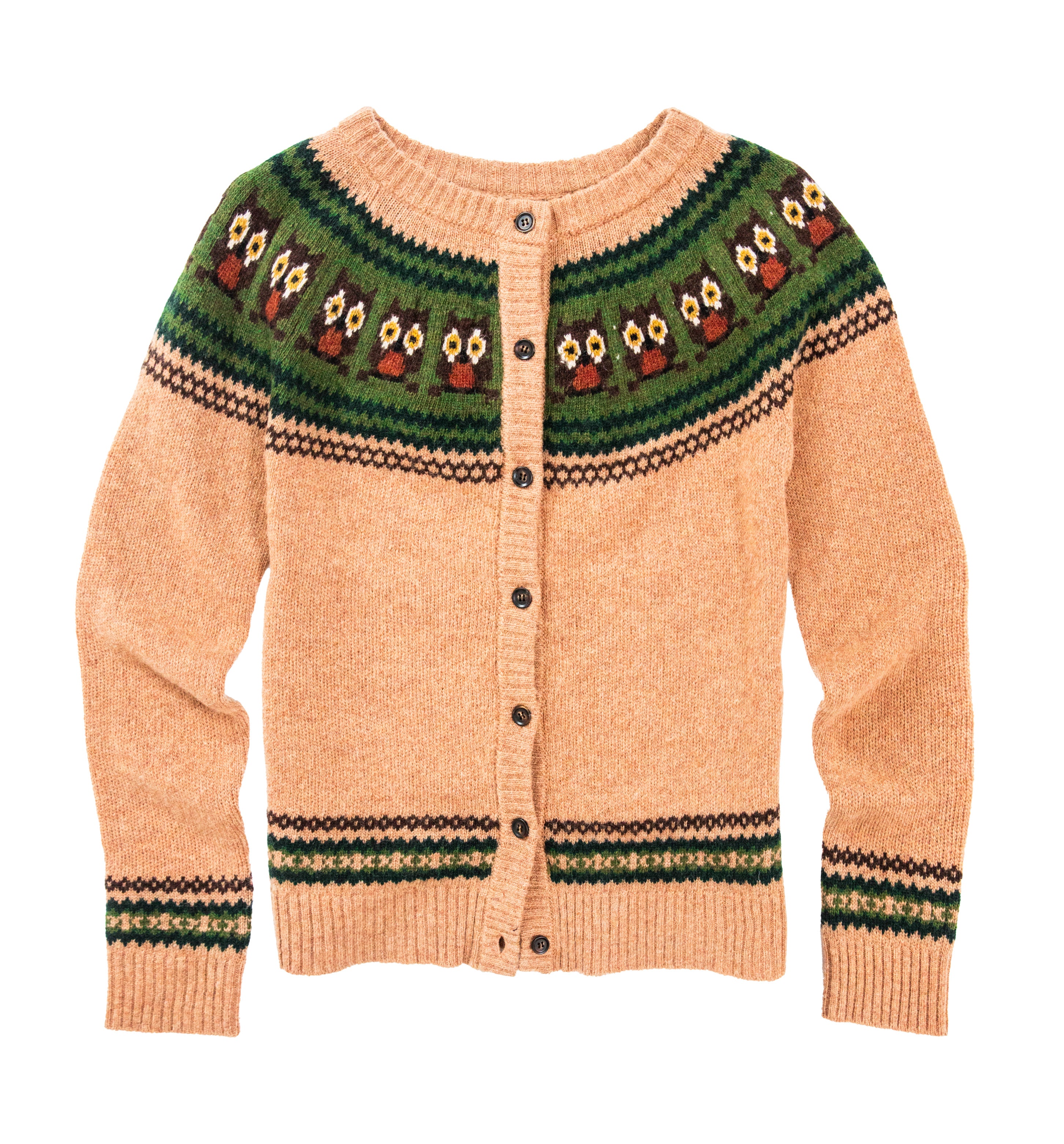 Woodland Owl Cardigan
