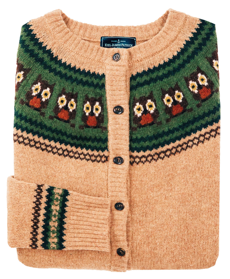 Woodland Owl Cardigan
