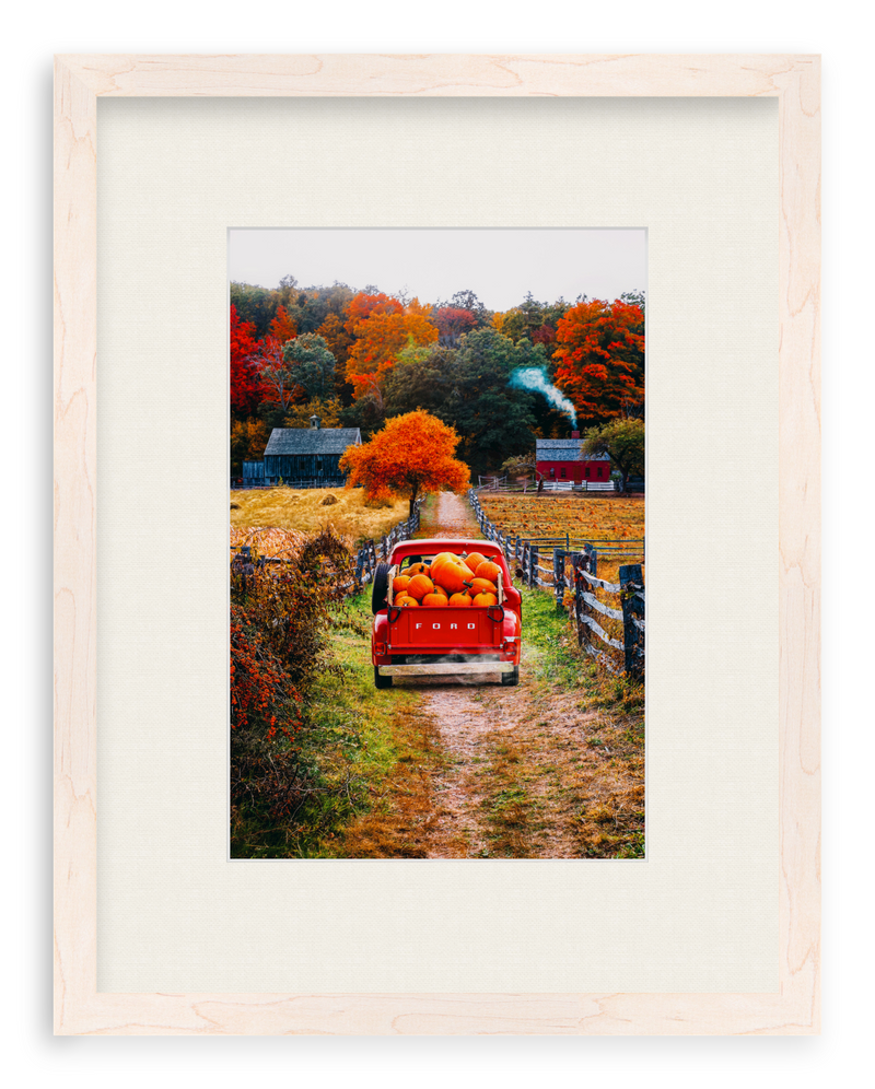 Fall Haul Framed Art Print