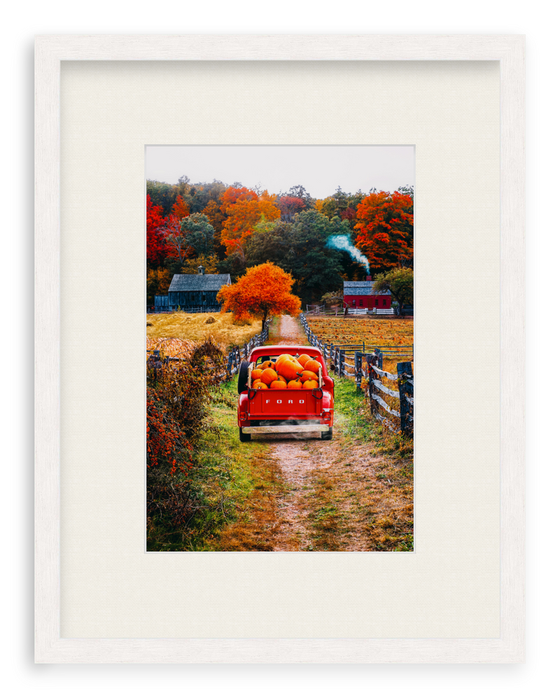 Fall Haul Framed Art Print