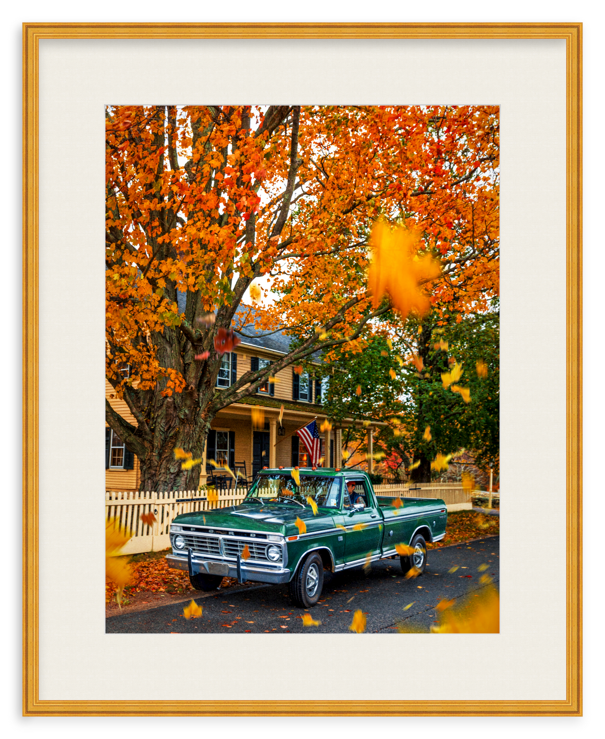 Country Roads Take Me Home Framed Art Print