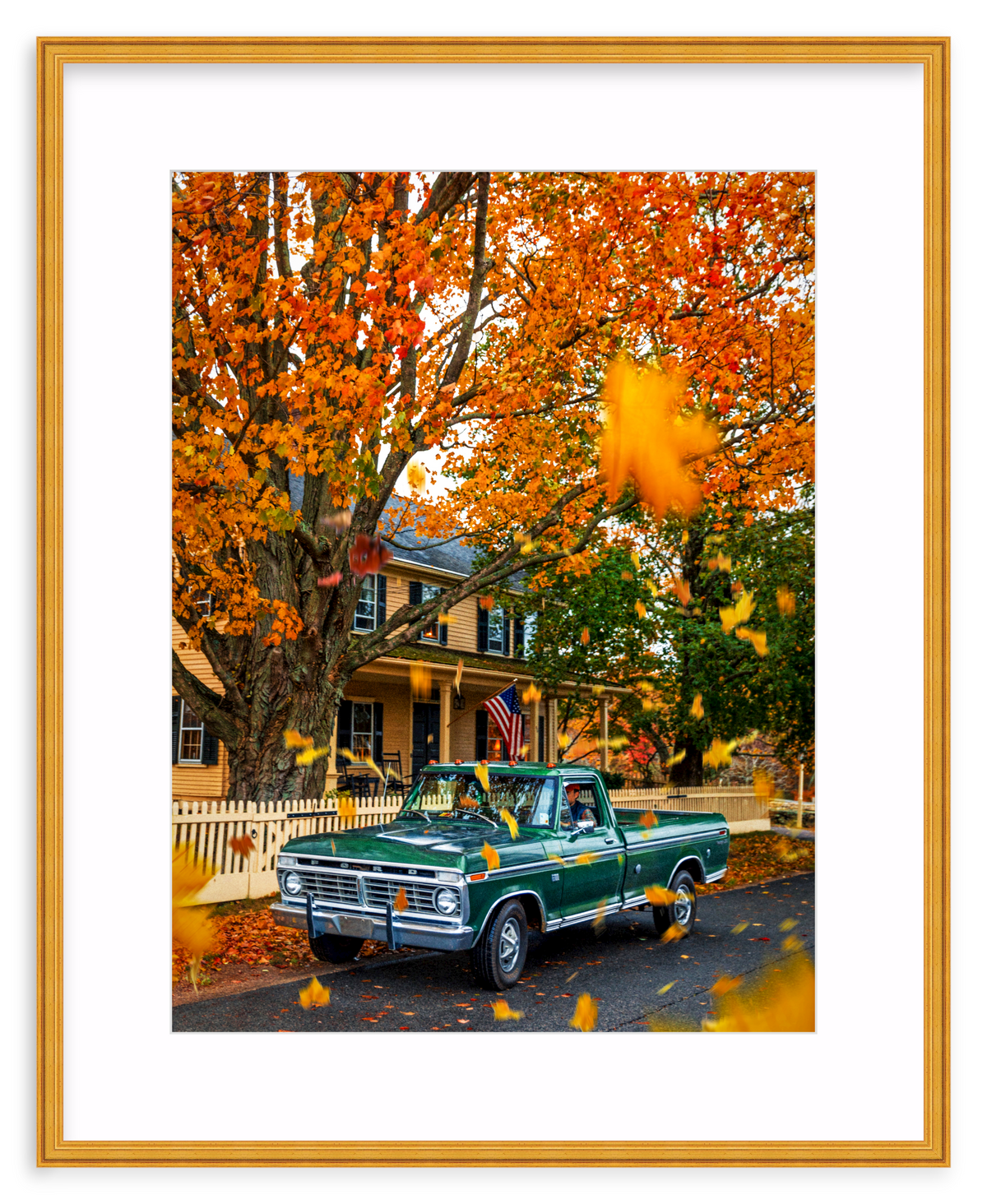 Country Roads Take Me Home Framed Art Print