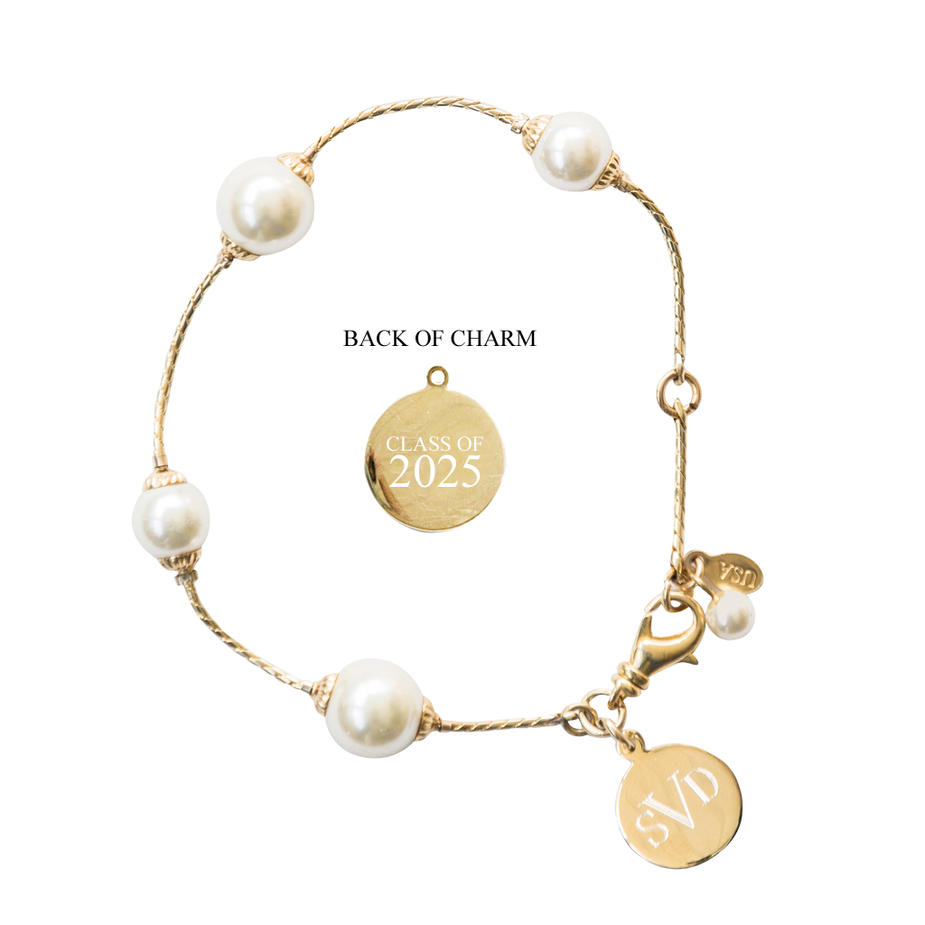 Pearlfection Engravable Graduation Bracelet