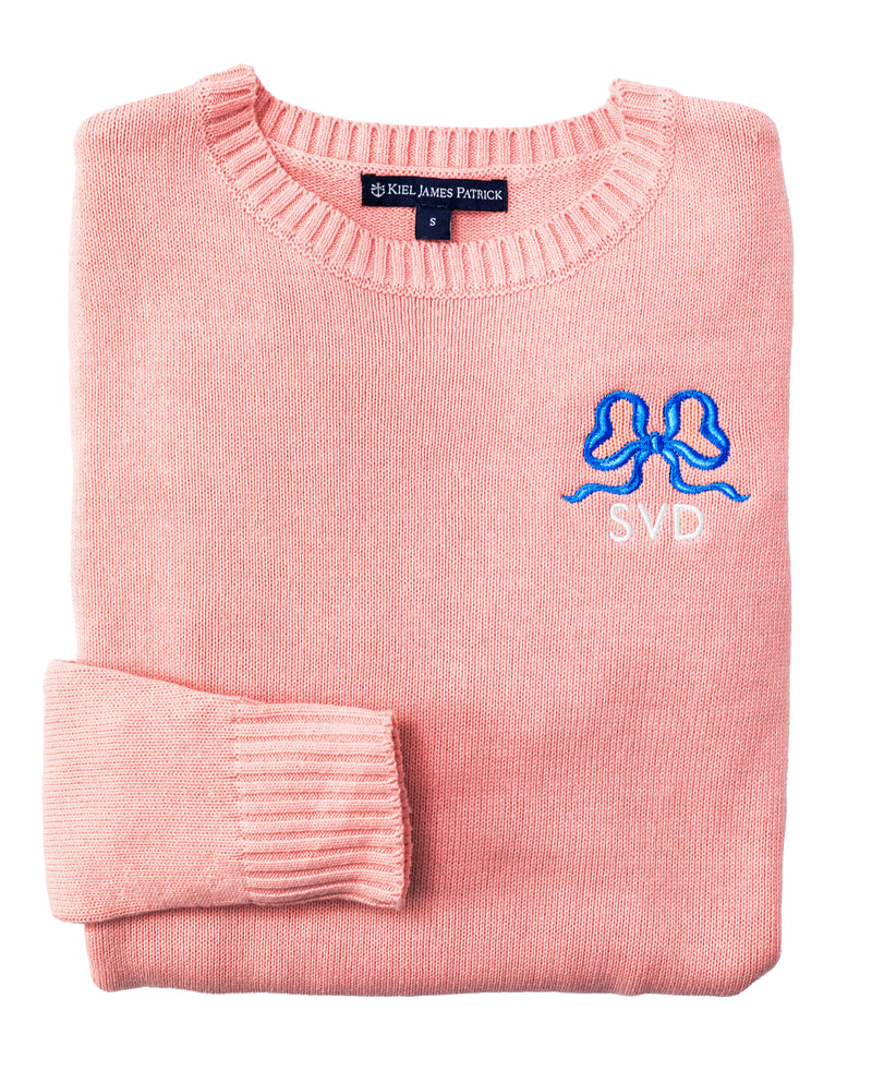 Bow Monogram Sweater