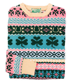 Irish Country Fair Isle Sweater- Women's