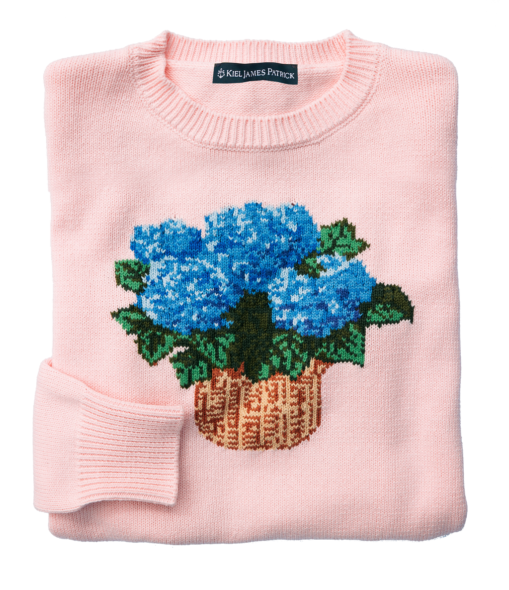 Pink-Hydrangea-Basket-Sweater-