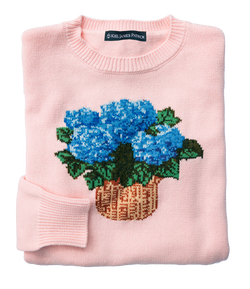 The Hydrangea Basket Sweater