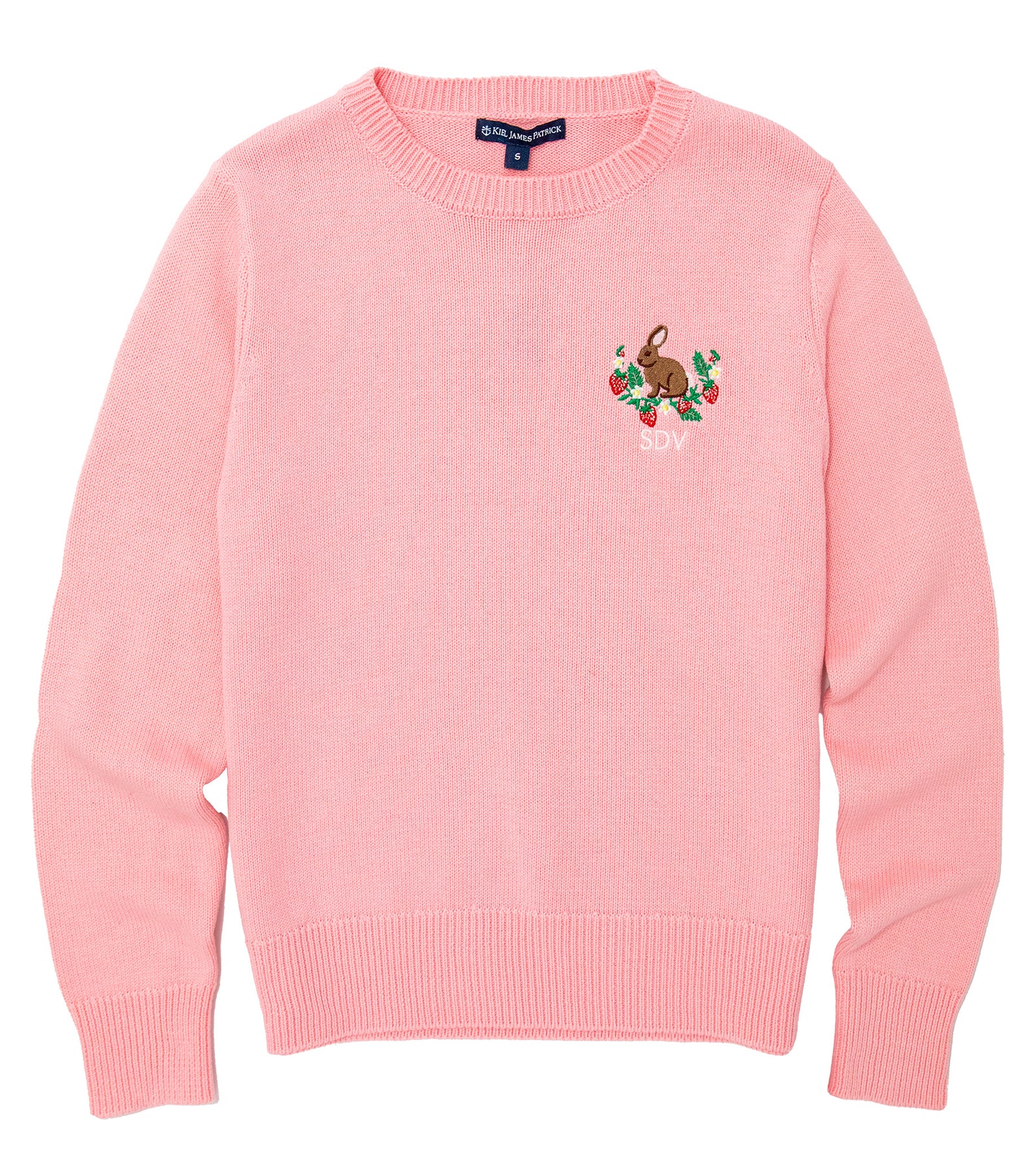 Rabbit♡　0910 KJP Women's Bunny Meadow Custom Embroidered Monogram Sweater
