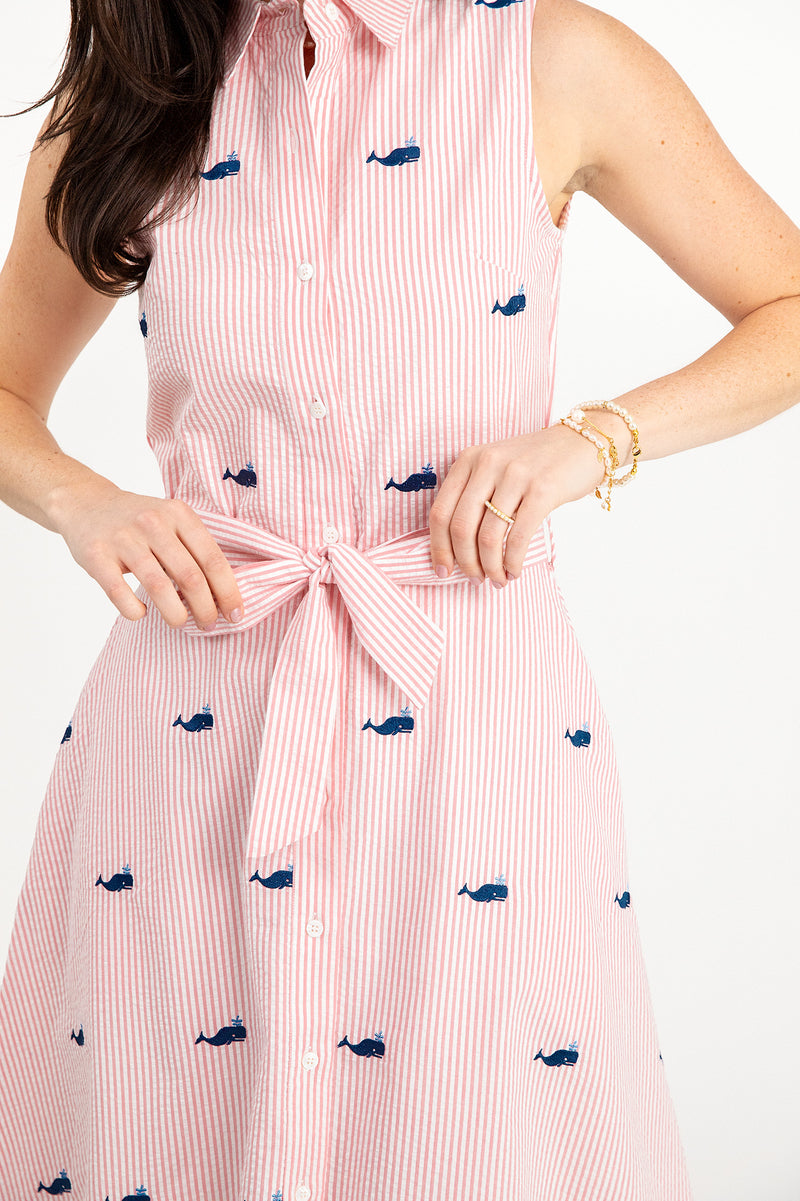 Nantucket Whale Shirtdress