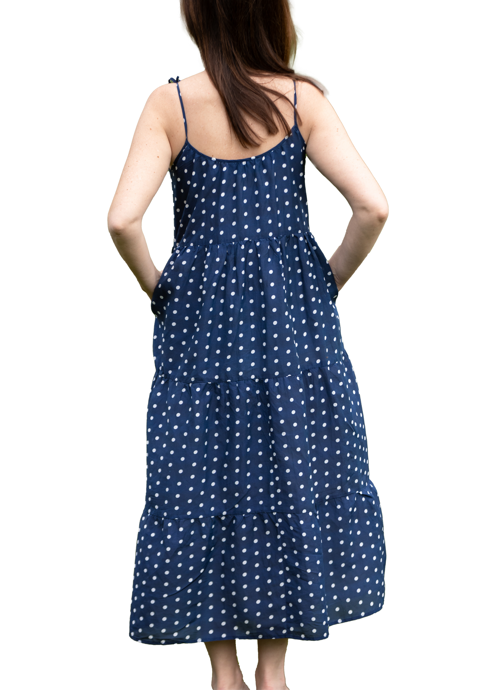 Grace Polka Dot Maxi Dress – Kiel James Patrick