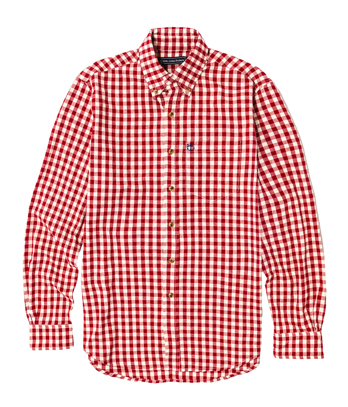 Regatta Gingham Shirt in Red