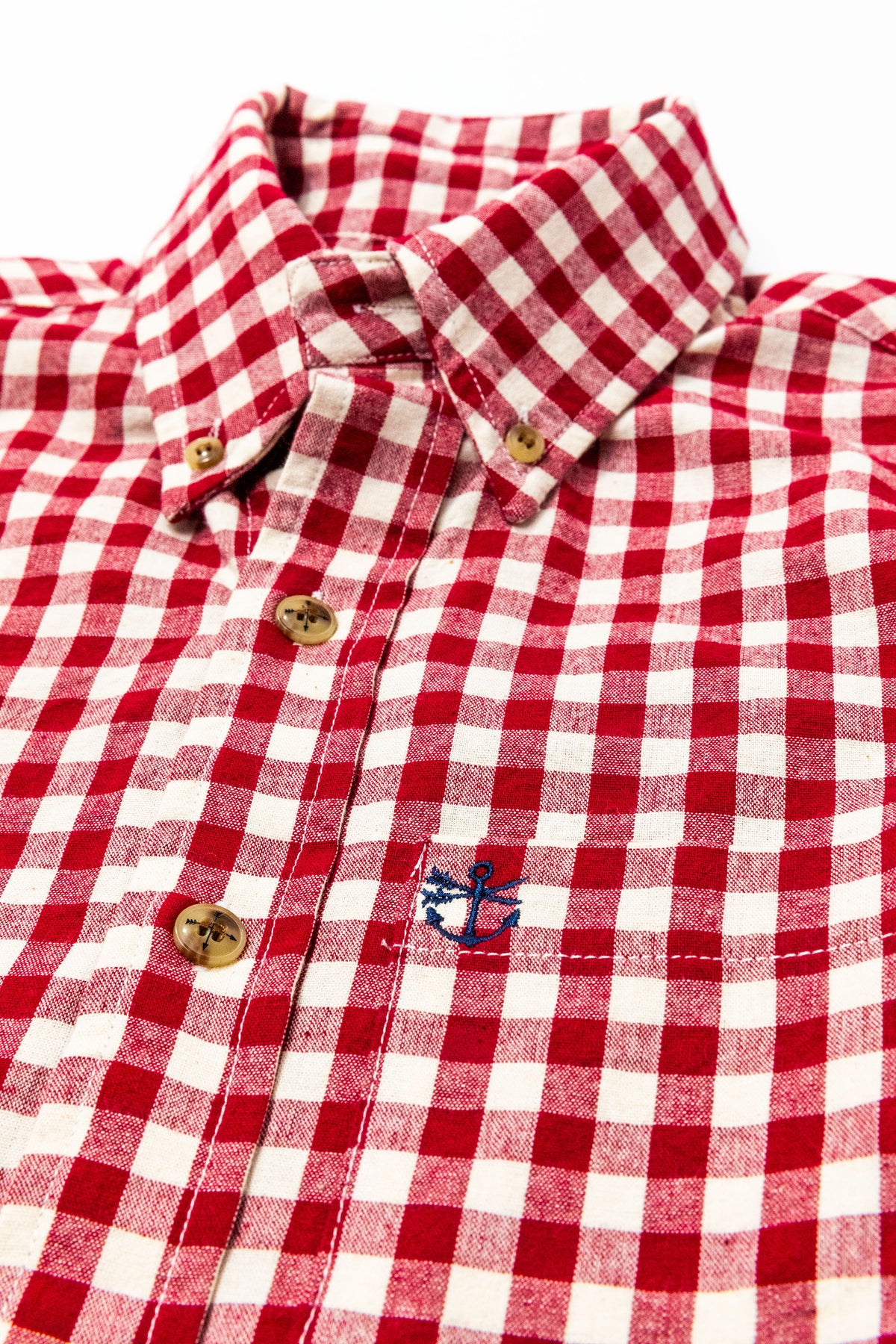 Regatta Gingham Shirt in Red