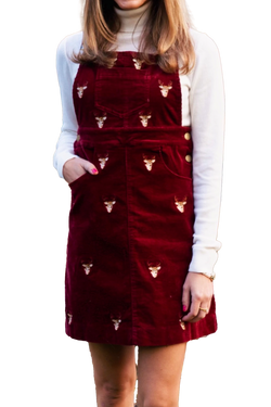 Rustic Stag Jumper Dress