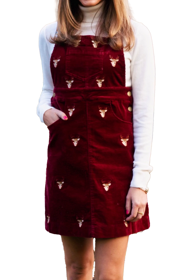 Rustic Stag Jumper Dress