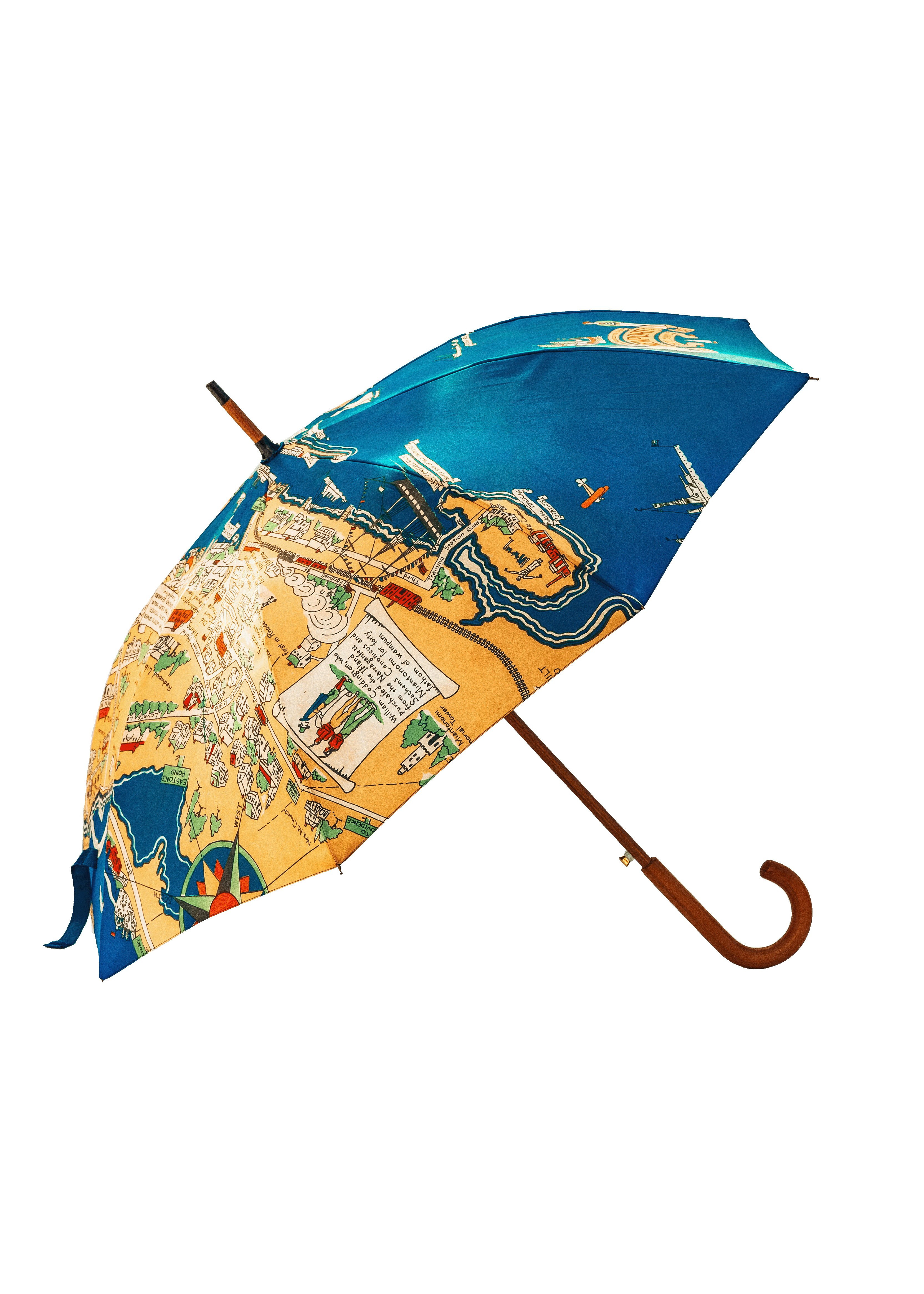 The Sailing Capital of the World Umbrella