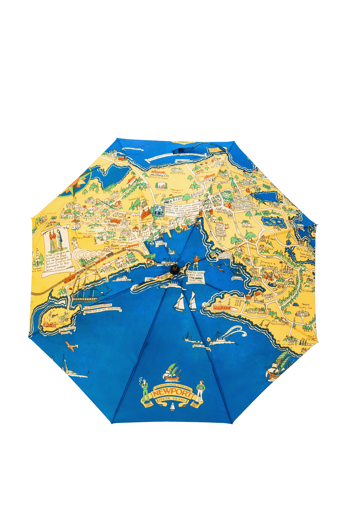 The Sailing Capital of the World Umbrella