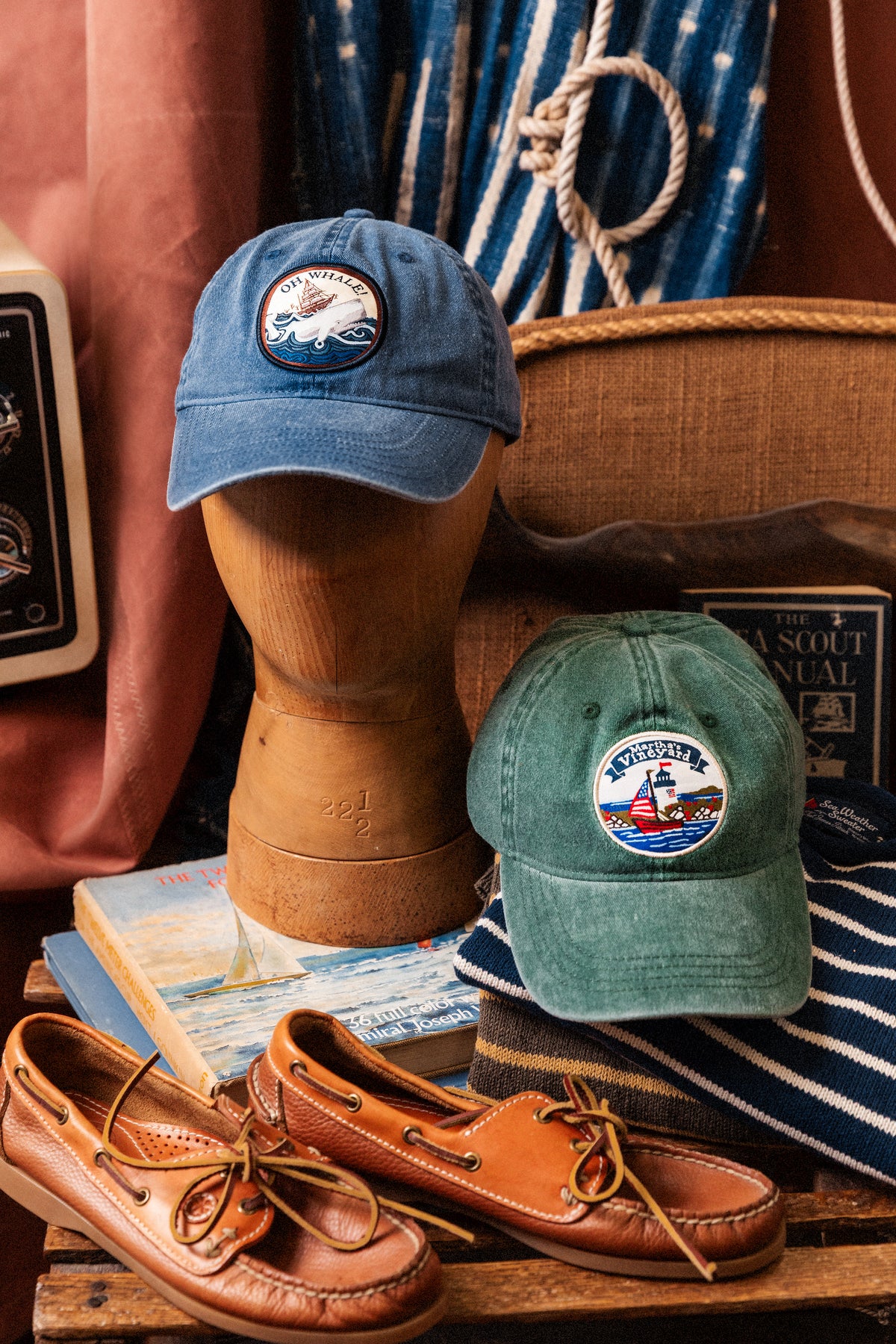 Martha's Vineyard Patch Hat