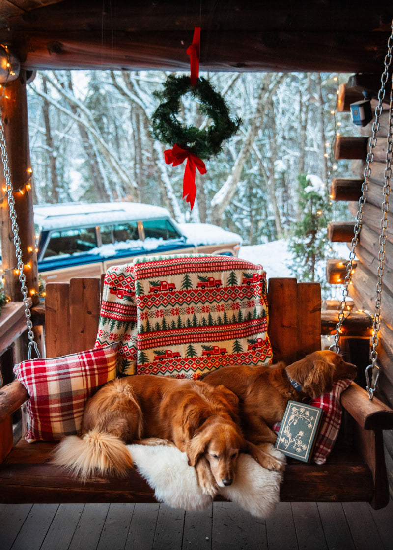 Santa's New Sleigh Blanket