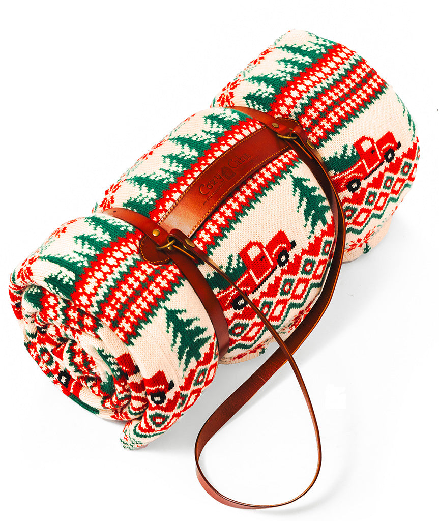 Santa's New Sleigh Blanket