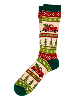 Santa's New Sleigh Socks