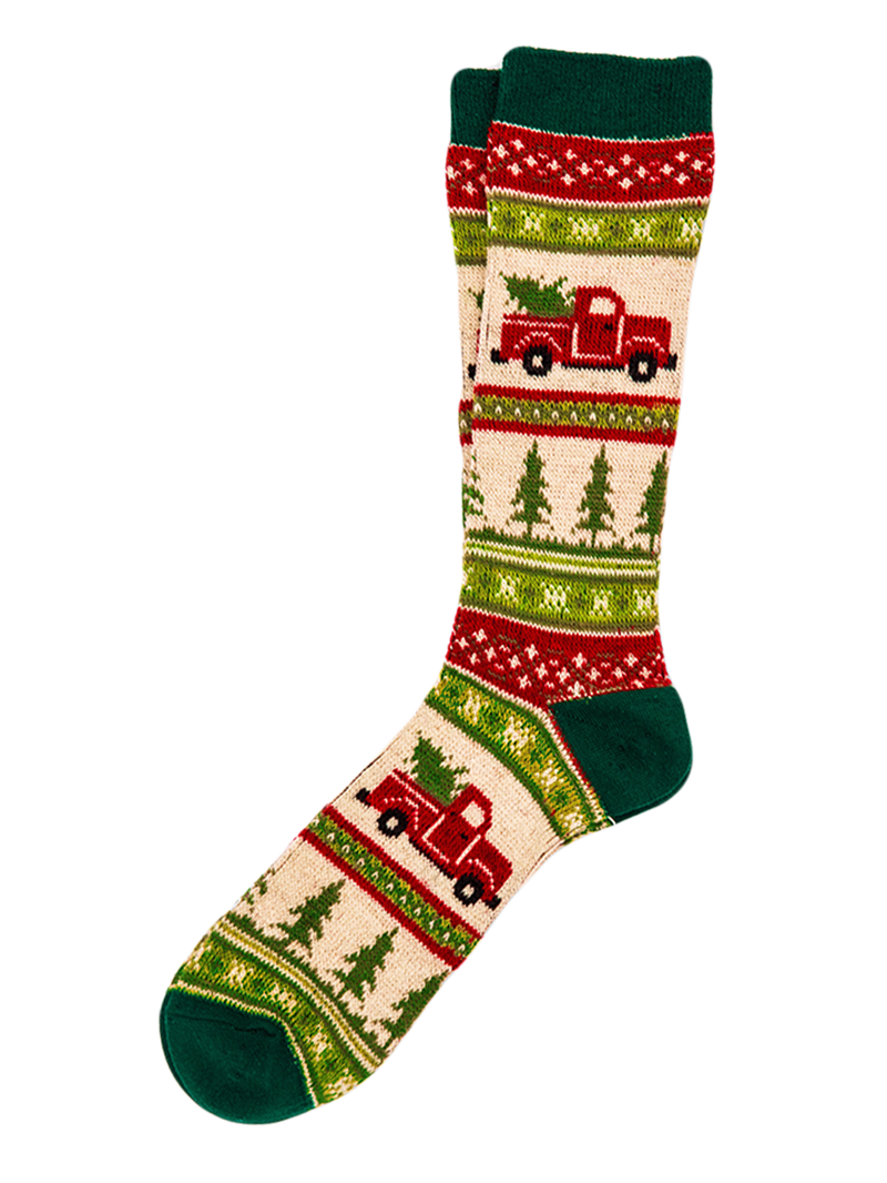 Santa's New Sleigh Socks