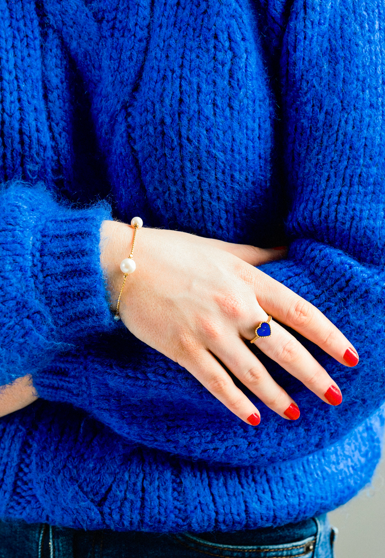 Heart of the Sea Cobalt Ring