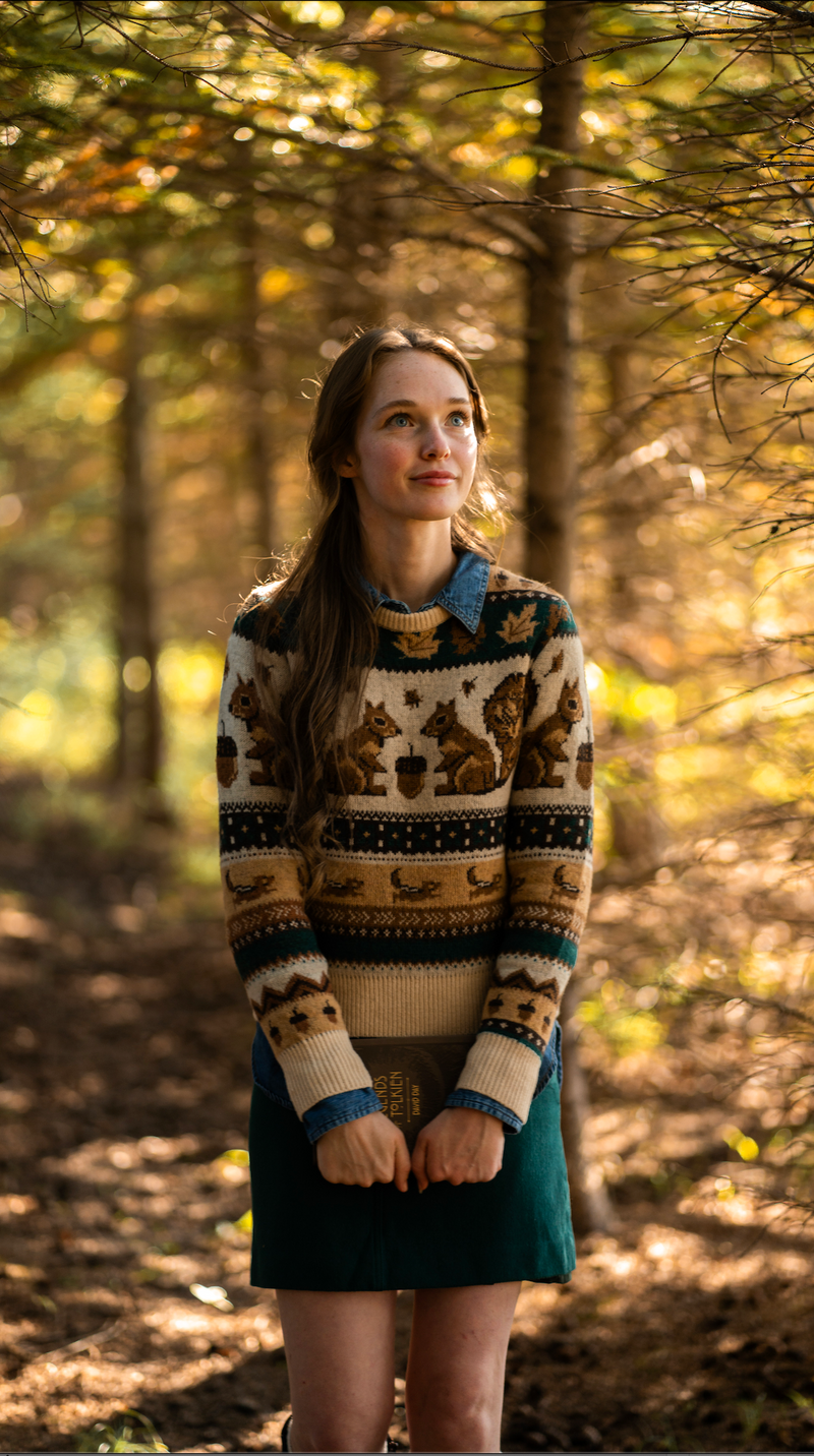 The Squirrel Nut Harvest Sweater