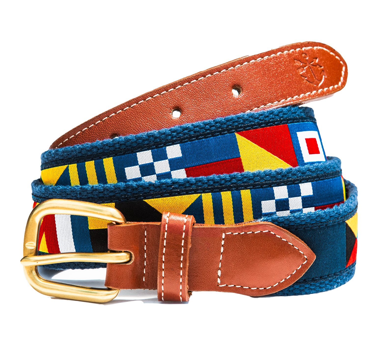 Sailing Flag Ribbon Belt