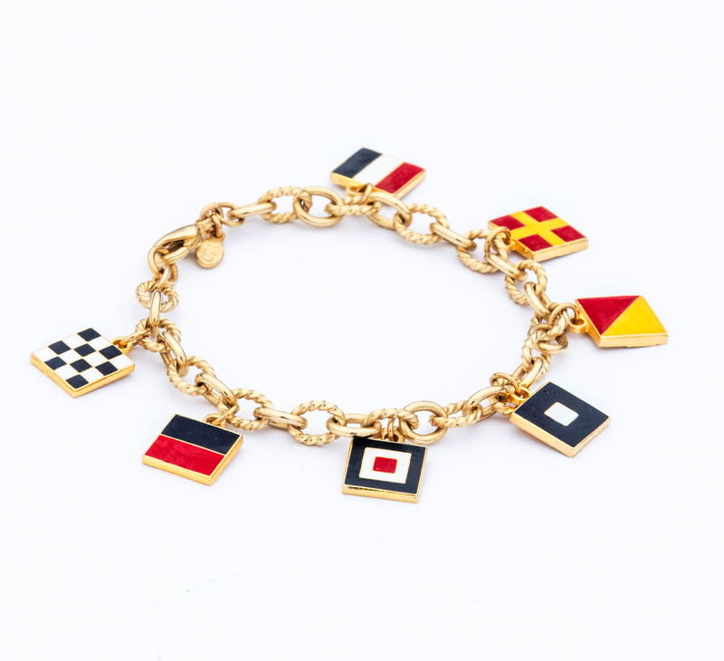 The Newport Maritime Charm Bracelet