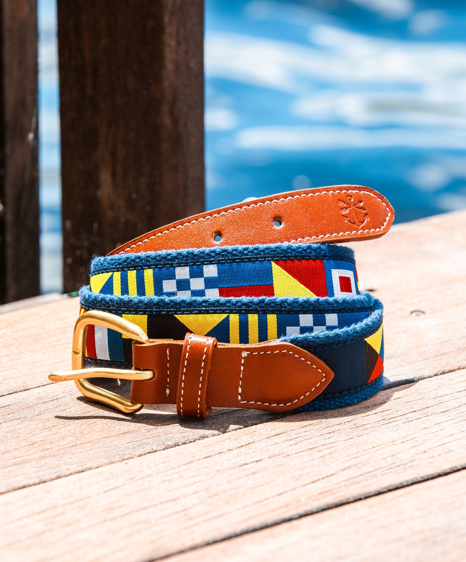 Sailing Flag Ribbon Belt – Kiel James Patrick