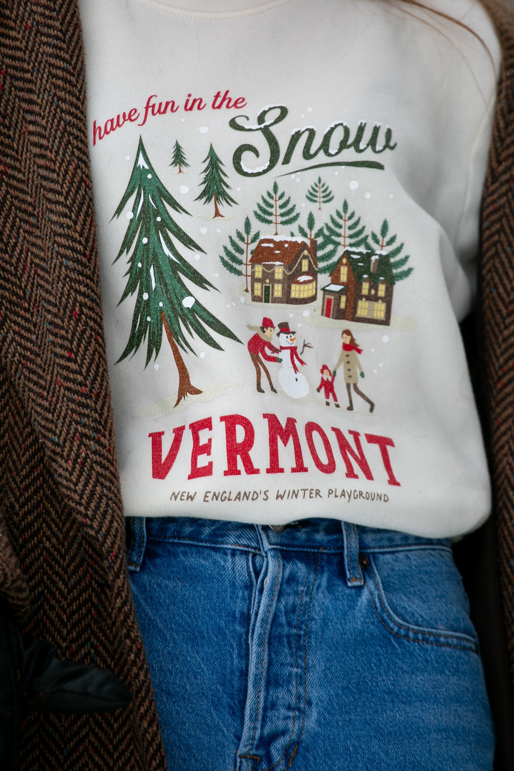 Have Fun in the Snow Crewneck Sweatshirt