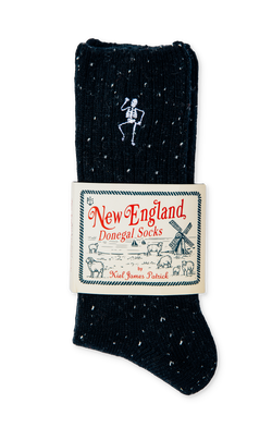 Skeleton Donegal Socks