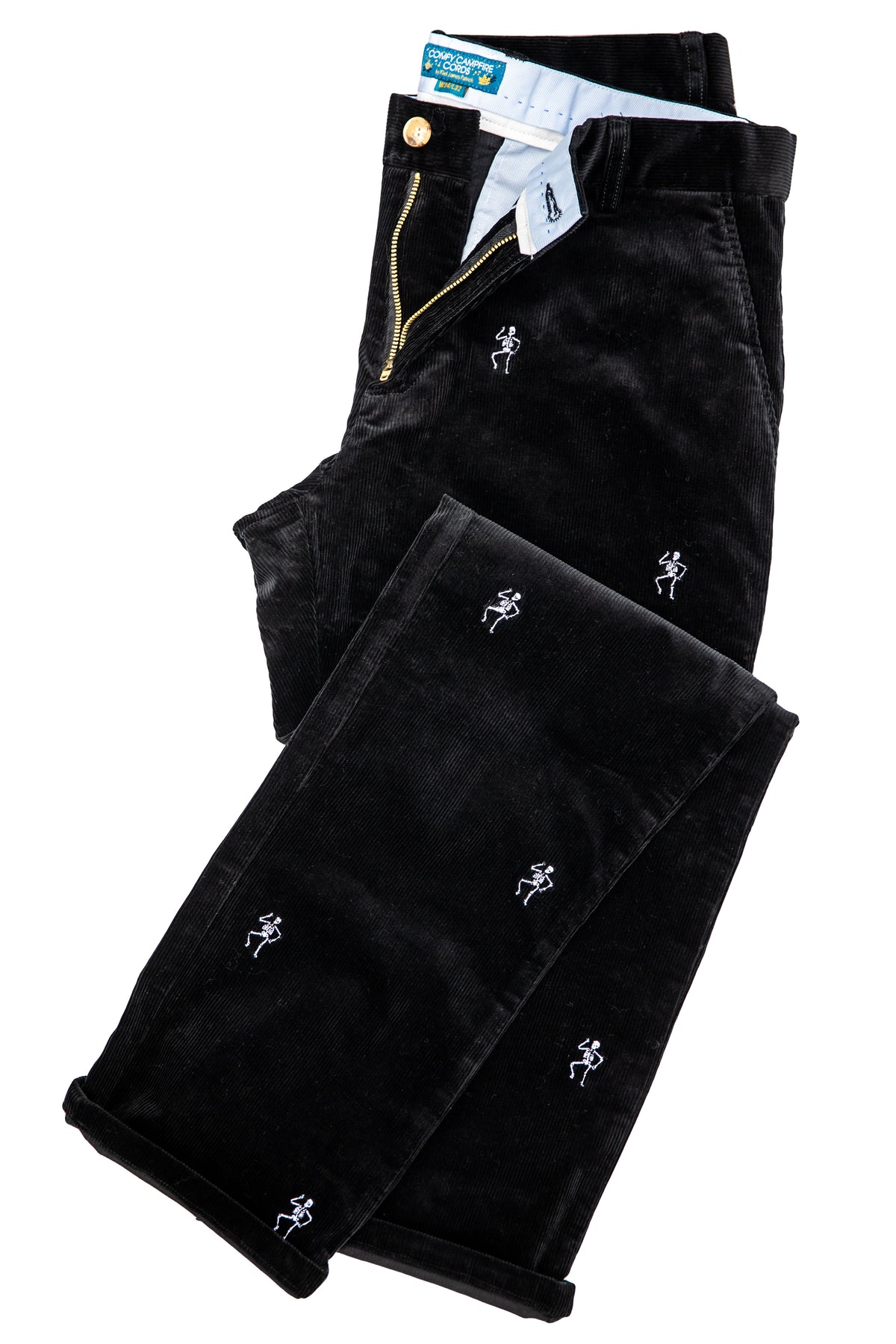 Skeleton Dance Corduroy Pants