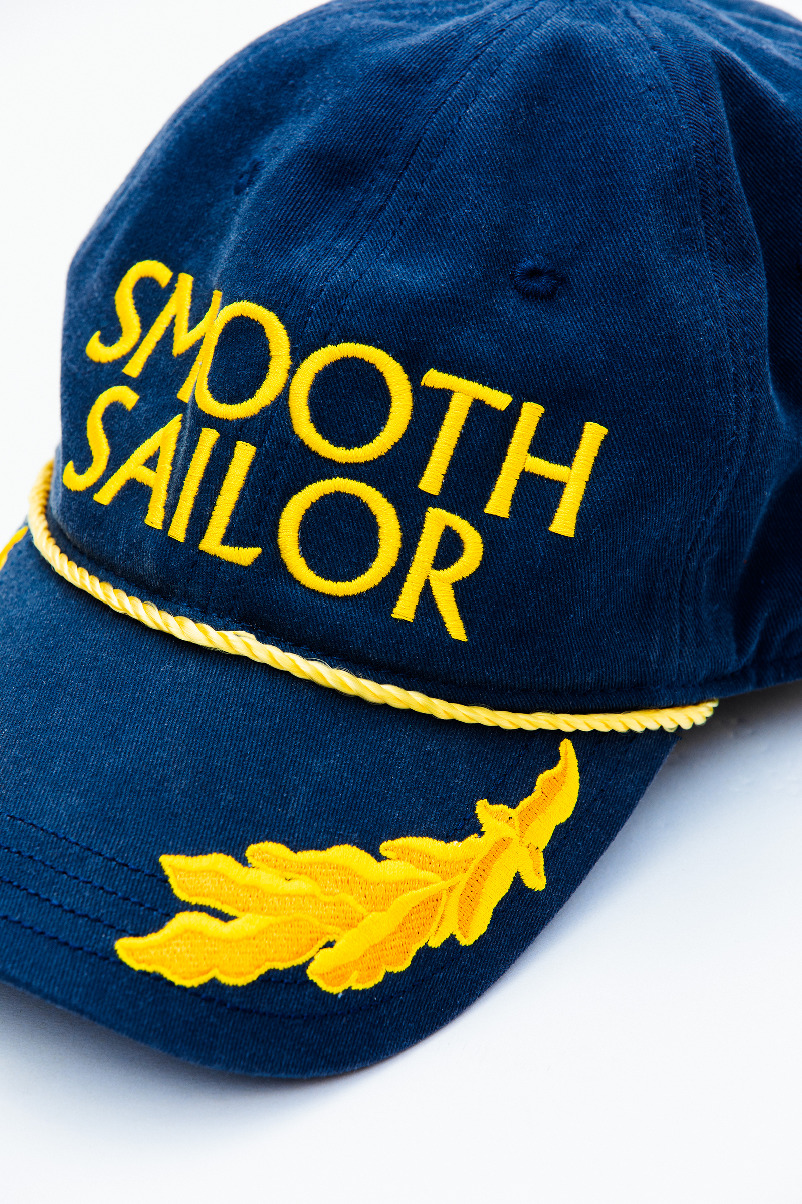KJP Smooth Sailor Embroidered Twill Ball Cap in Navy Blue – Kiel KJP Smooth Sailor Embroidered Twill Ball Cap in Navy Blue – Kiel