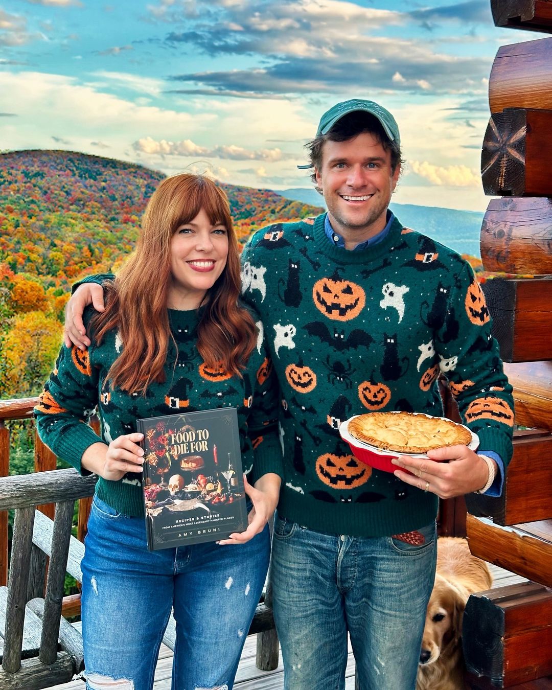 KJP Women's Spooktacular Crewneck Halloween Sweater