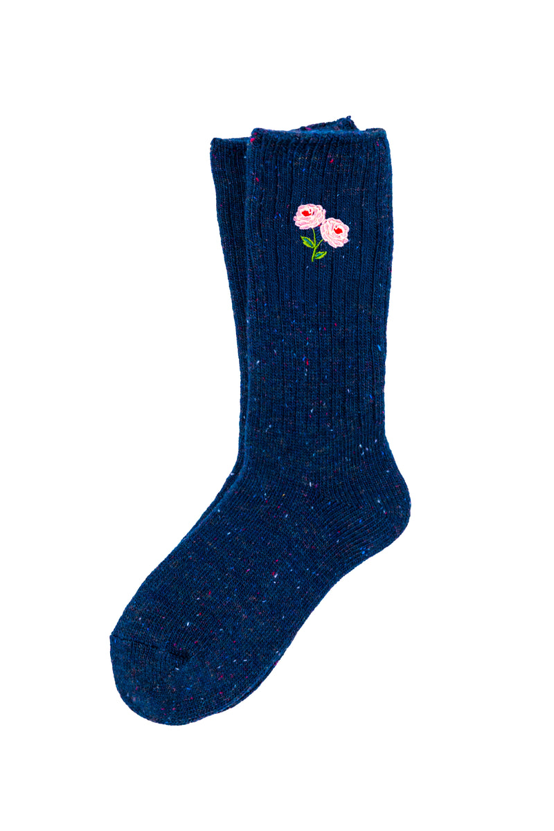 Spring Bloom Donegal Socks