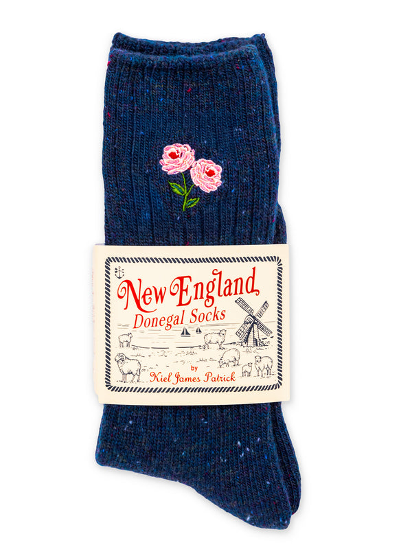 Spring Bloom Donegal Socks