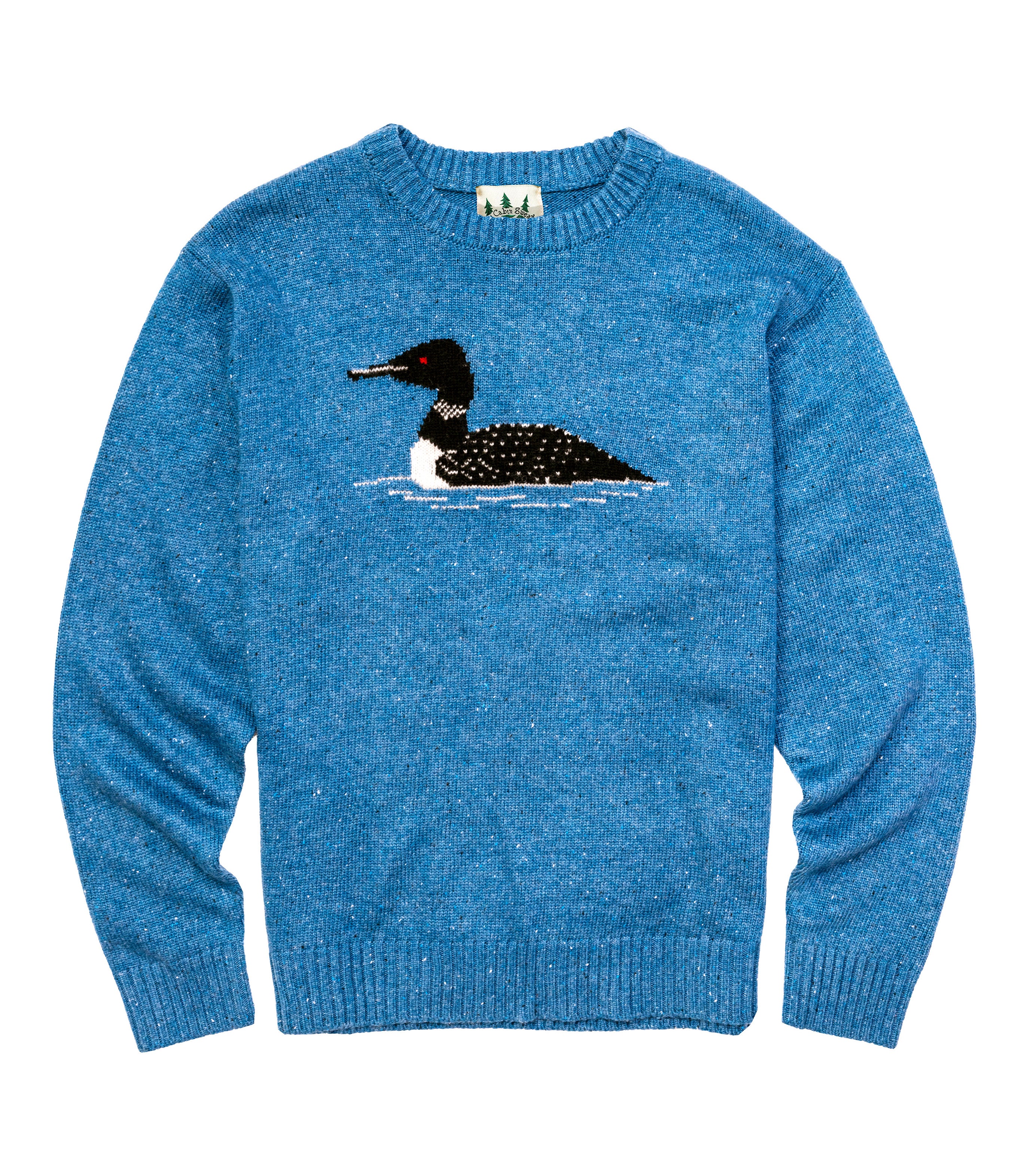 Squam Lake Loon Donegal Sweater