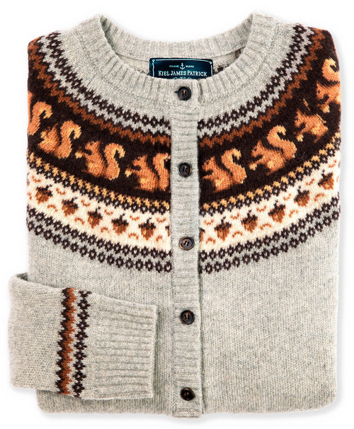 Acorn Hollow Squirrel Cardigan