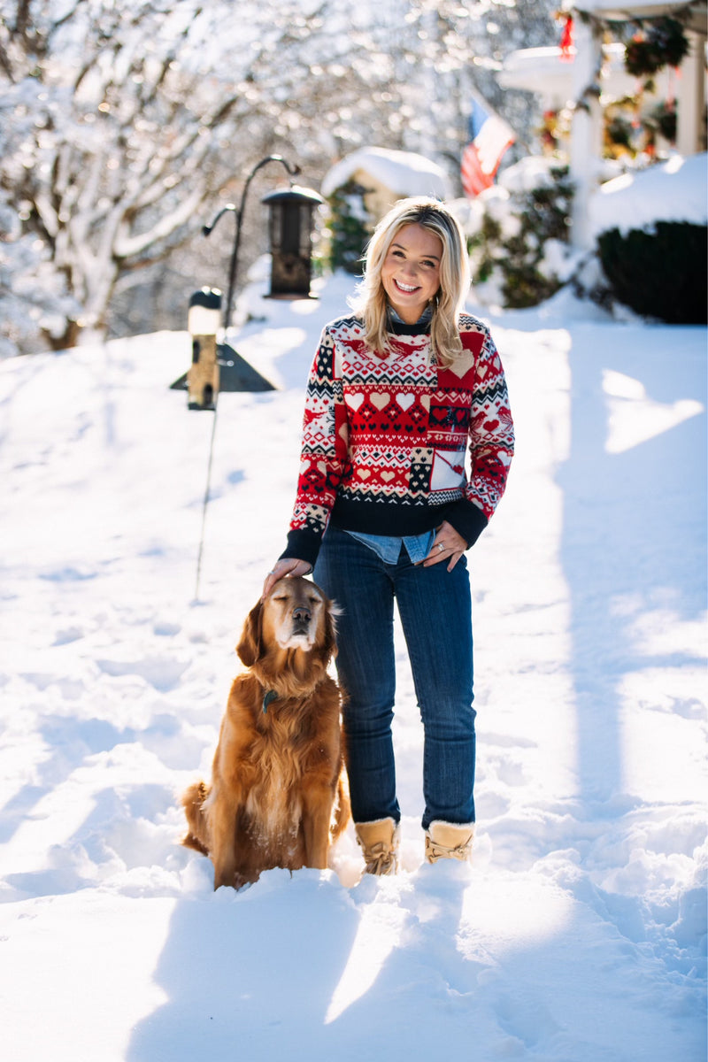 Valentine Patchwork Sweater