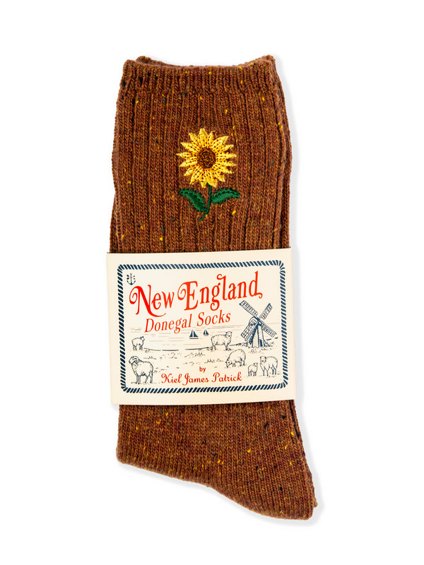 Sunflower Donegal Sock