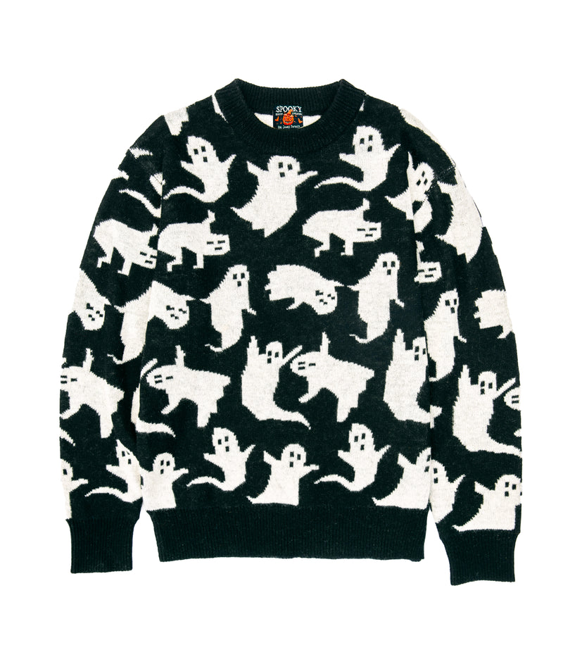 Ghouls Gone Wild Sweater- Black