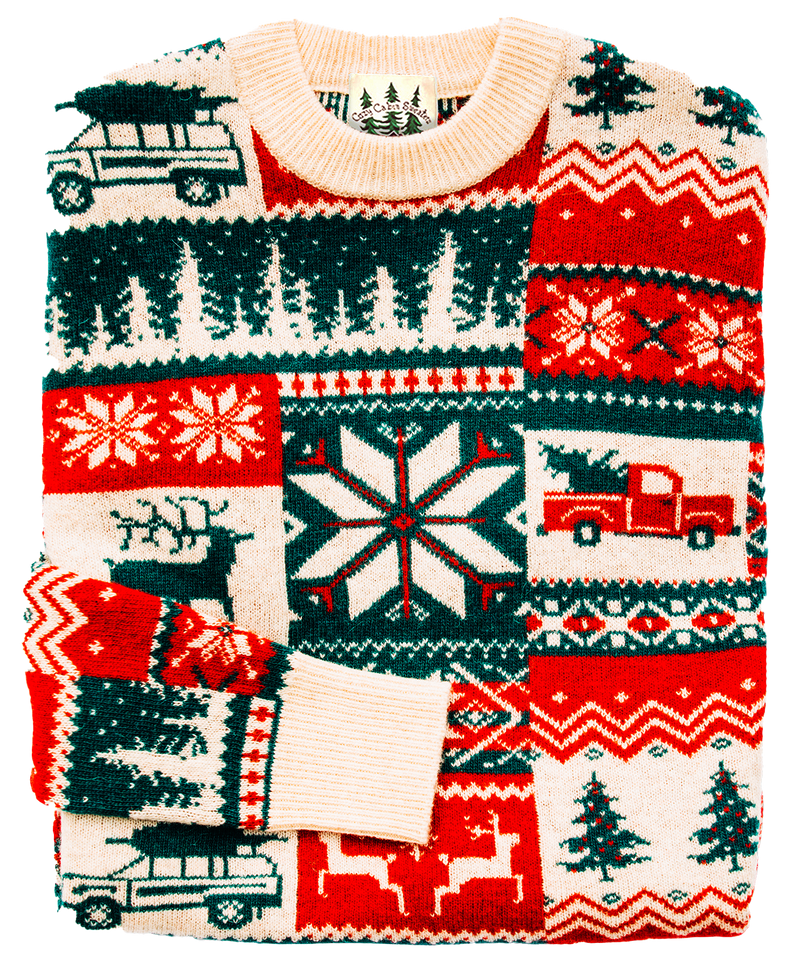 The Christmas Patchwork Sweater