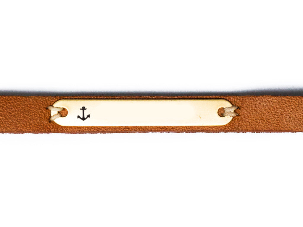 World Traveler's Engravable Father's Day Bracelet