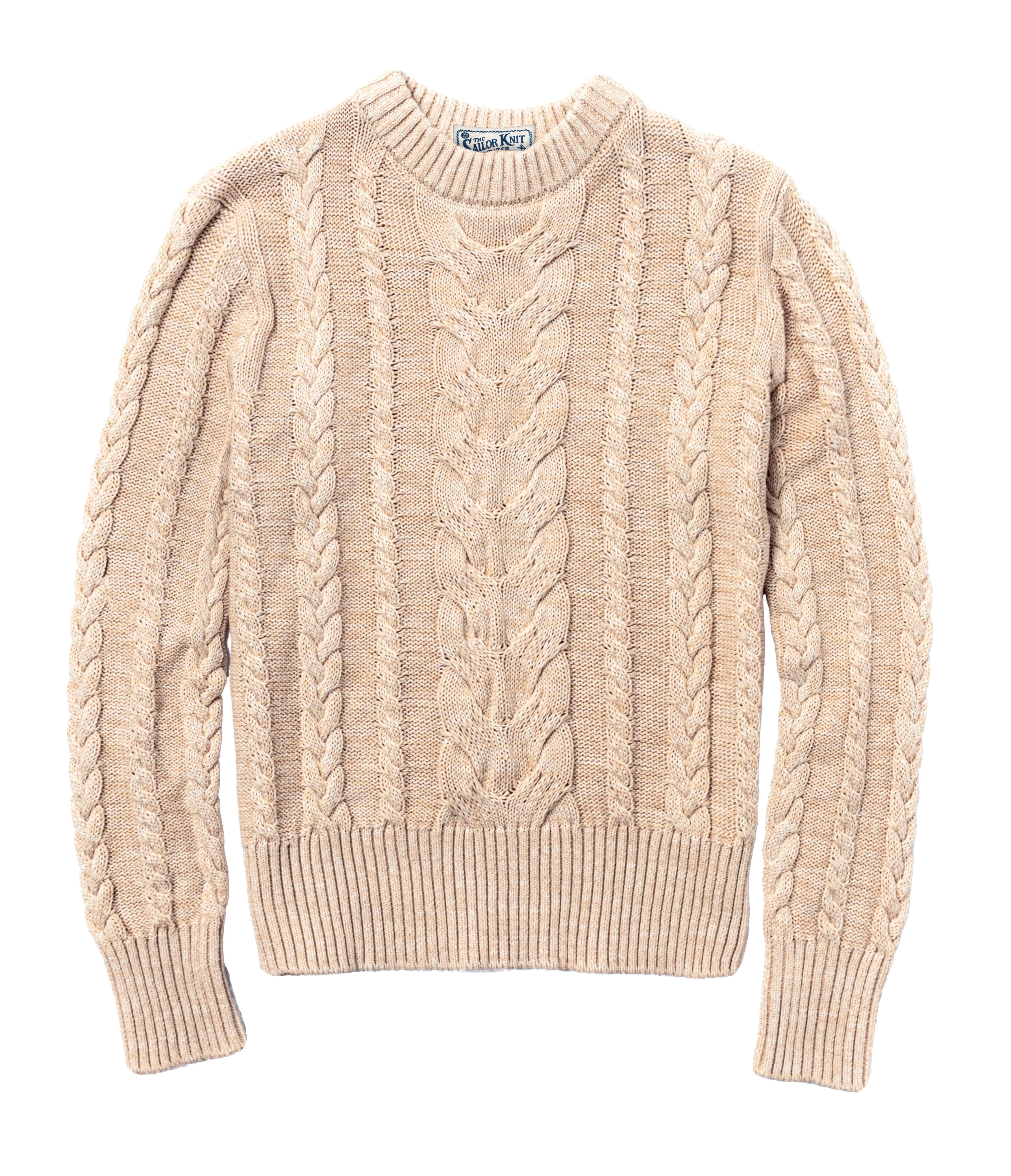 Sailor Knit Sweater in Cream