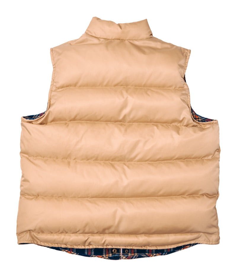 Cozy Cabin Puffer Vest- Tan