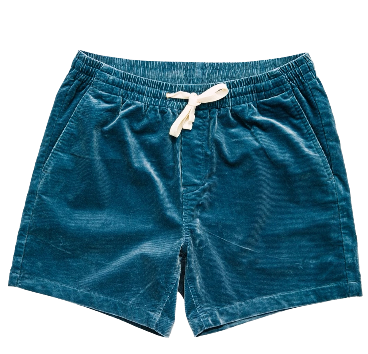 Coastal Corduroy Shorts in Blue