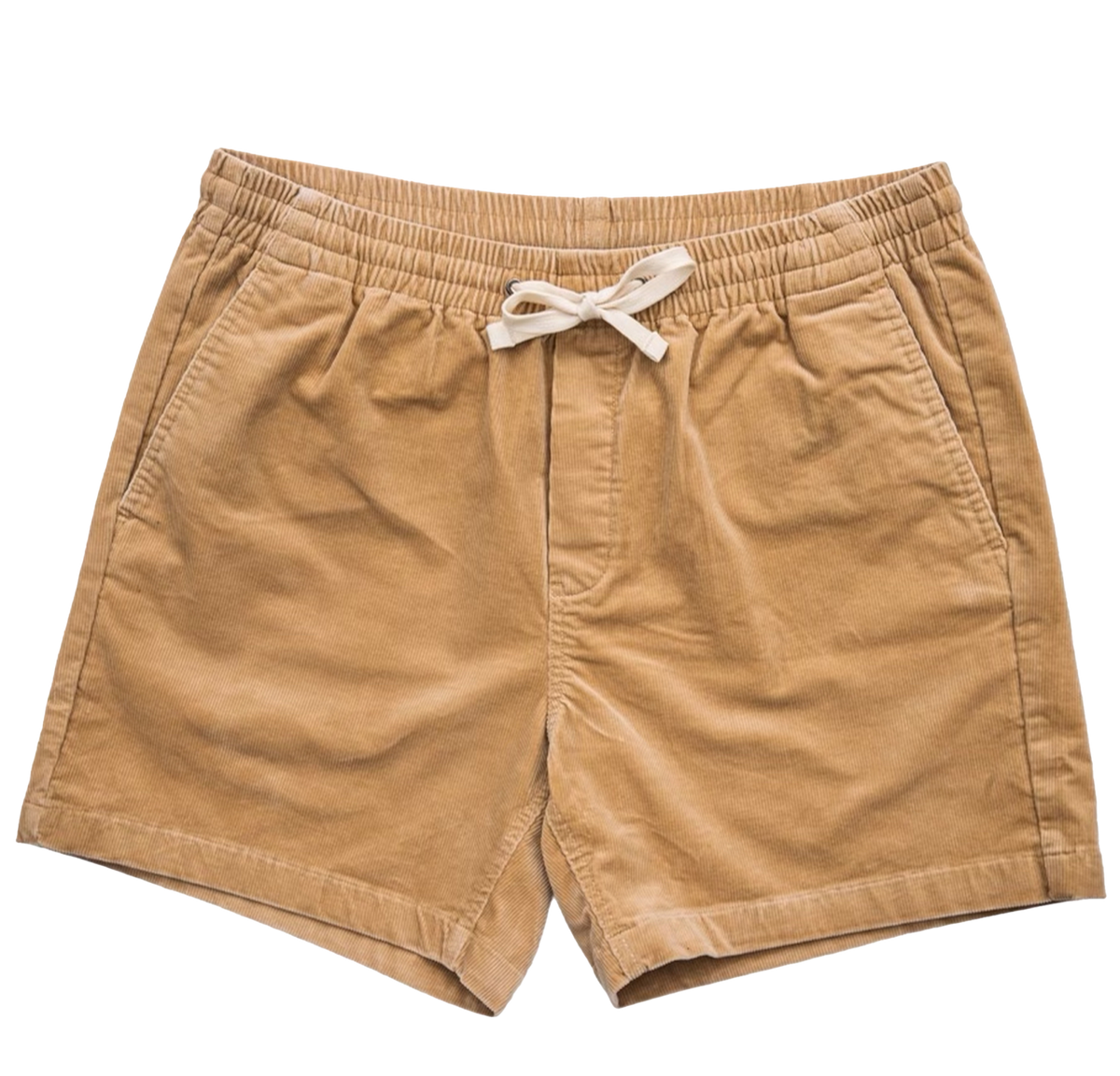 Coastal Corduroy Shorts in Tan